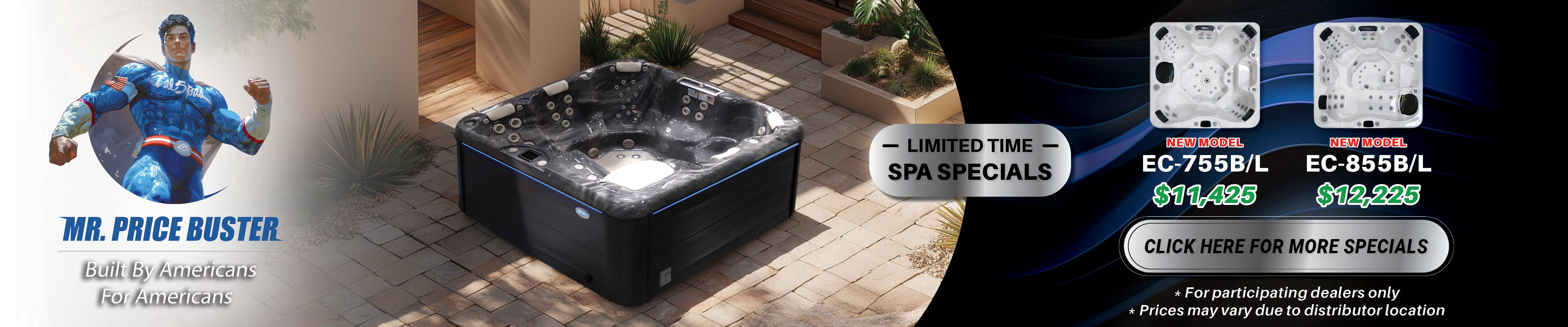 Calspas hot tub being used in a family setting - Calgary